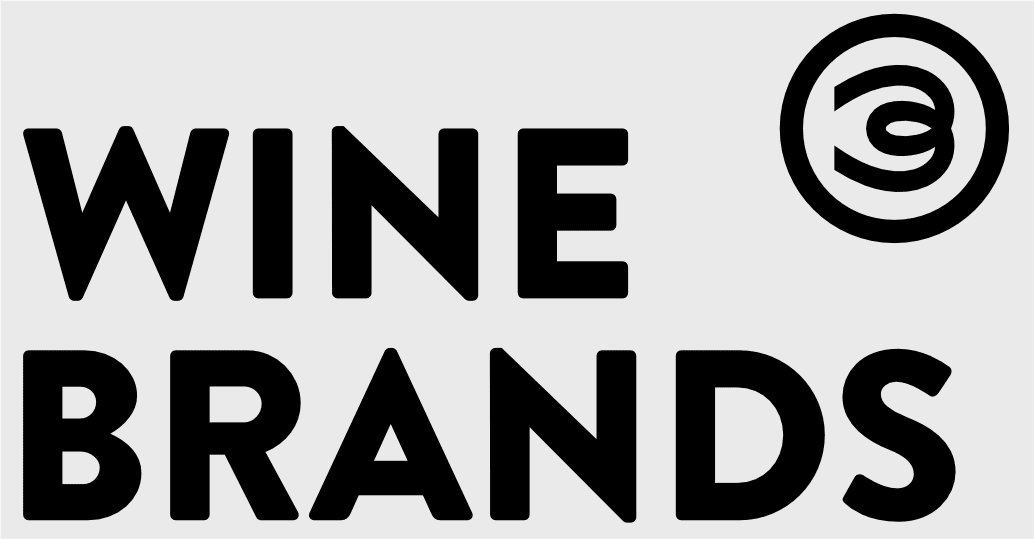Logo da marca Wine Brands | Design de marca e identidade visual assinada pela Brandium
