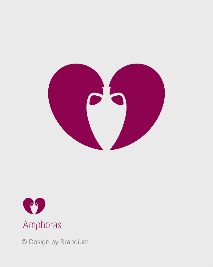 Amphoras Logo. Brand Design.