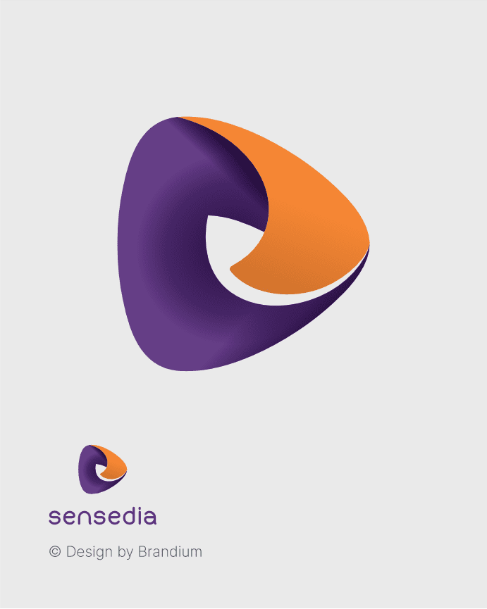 Sensidea Logo. Brand Design.