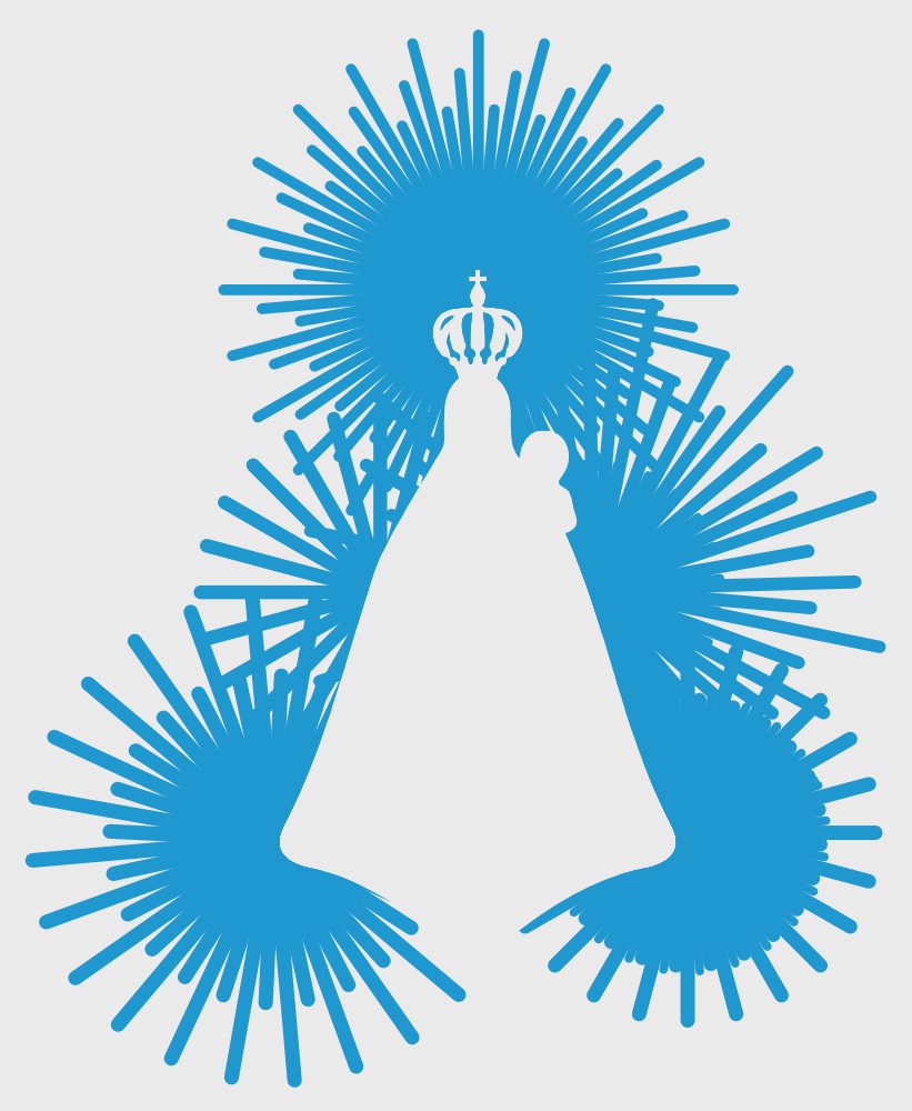 Símbolo das Festas da Maia, Nossa Senhora do Bom Despacho | Design assinado pela Brandium