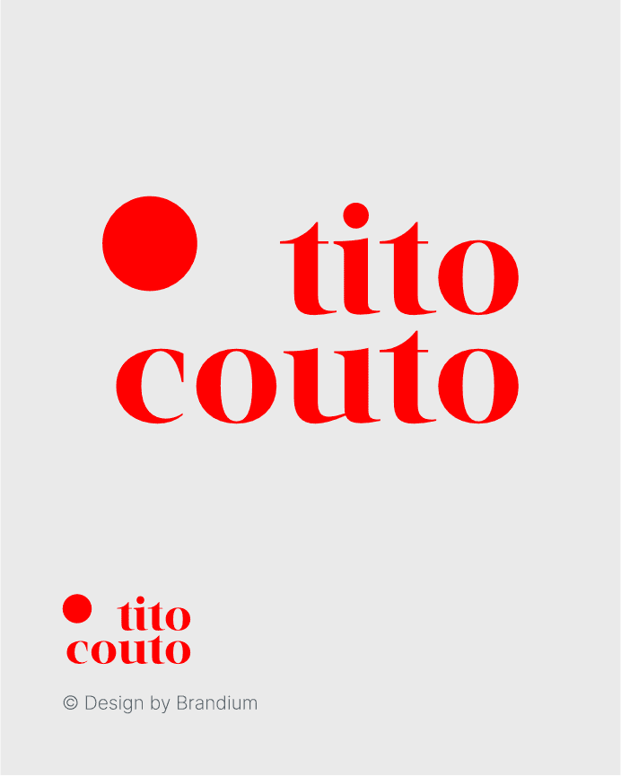 Tito Couto Logo. Brand Design.
