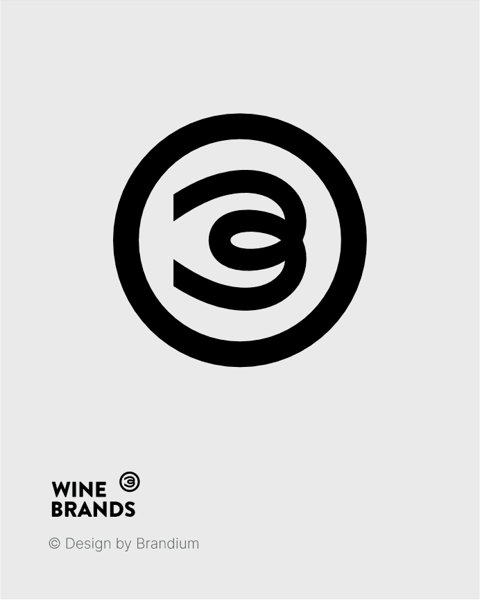 (2018) Wine Brands Logo. Brand Design.