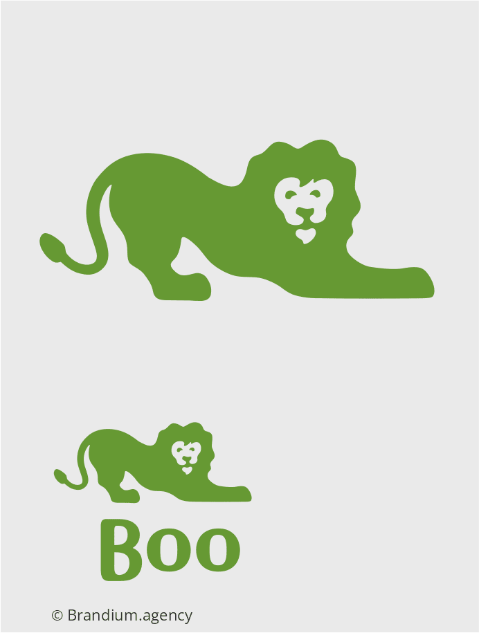 Boo, Children's Fashion. Logo Design.