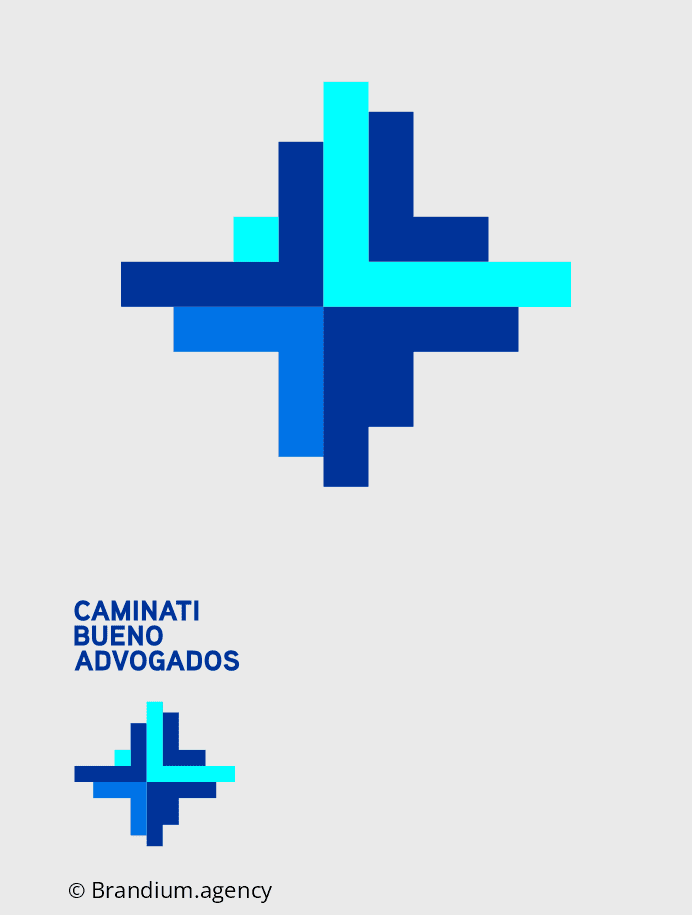 Caminati Bueno Attorneys At Law. Logo Design