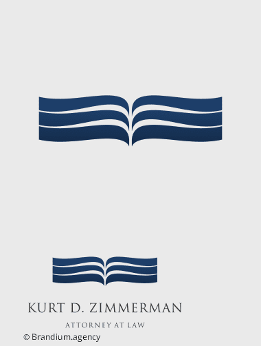Design da marca Kurt D Zimmerman criado pela Brandium