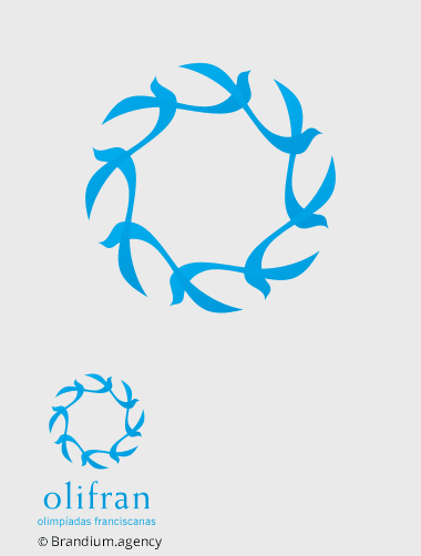 Design da marca Olifran criado pela Brandium