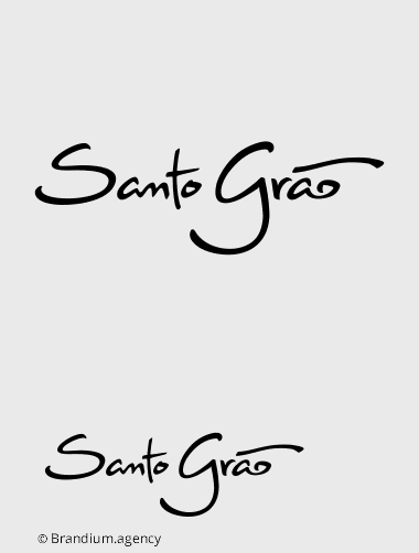 Design da marca Santo Grão criado pela Brandium
