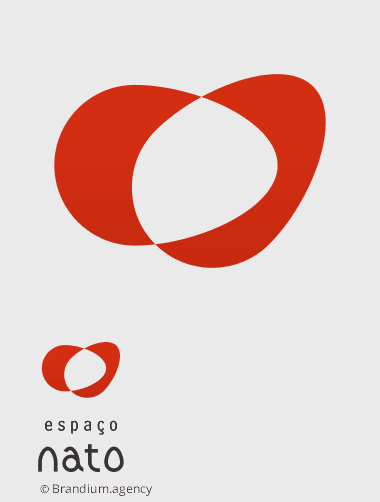 Design da marca espaço Nato criado pela Brandium