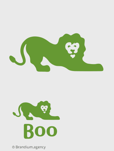 Design da marca Boo (moda Infantil) criado pela Brandium