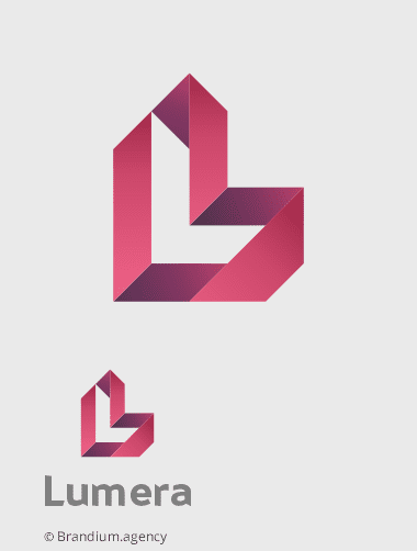 Naming e Design da marca Lumera criado pela  Brandium