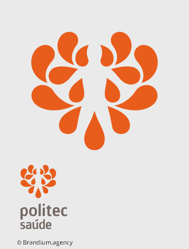 Design da marca Politec Saúde criado pela Brandium