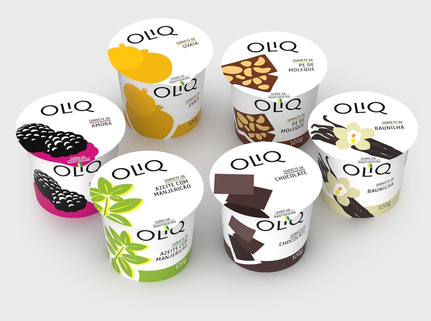 Oliq Artisan Ice Cream Line.