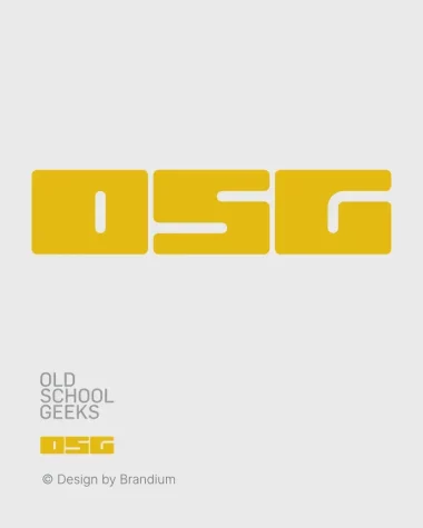 Design da Marca OSG - Old School Geeks 2010 Portugal | Brandium