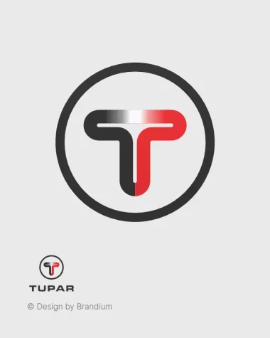Redesenho da Marca Tupar (tubos metálicos) 2002 | Brandium