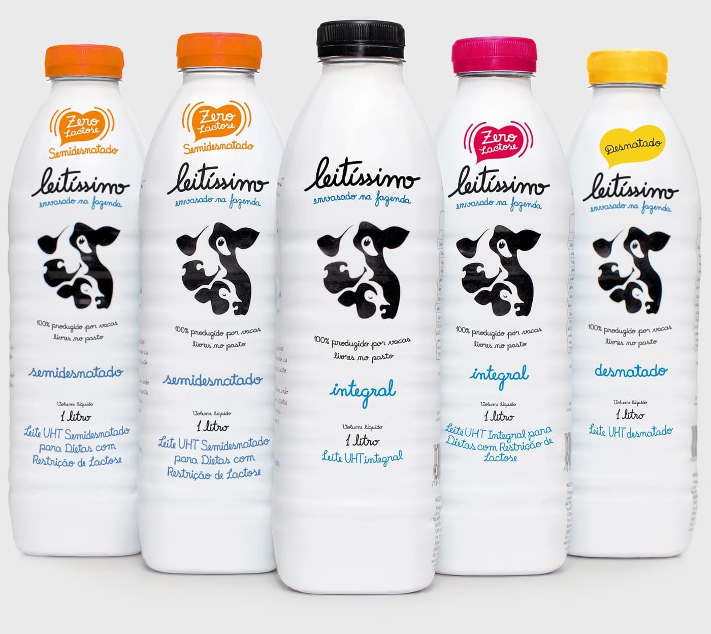 Embalagens e Marca Leitíssimo Desenvolvidos pela Brandium