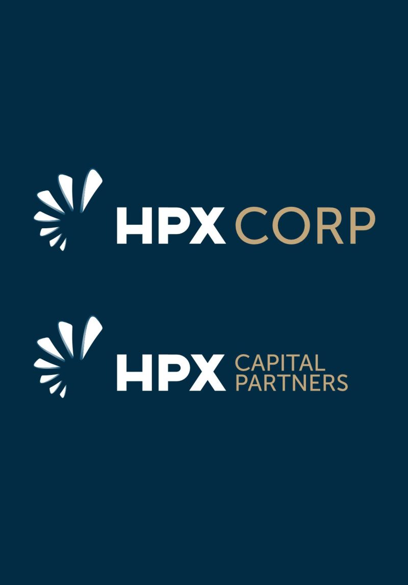 Image of HPX Corp and Capital Partners logos on Blue Background