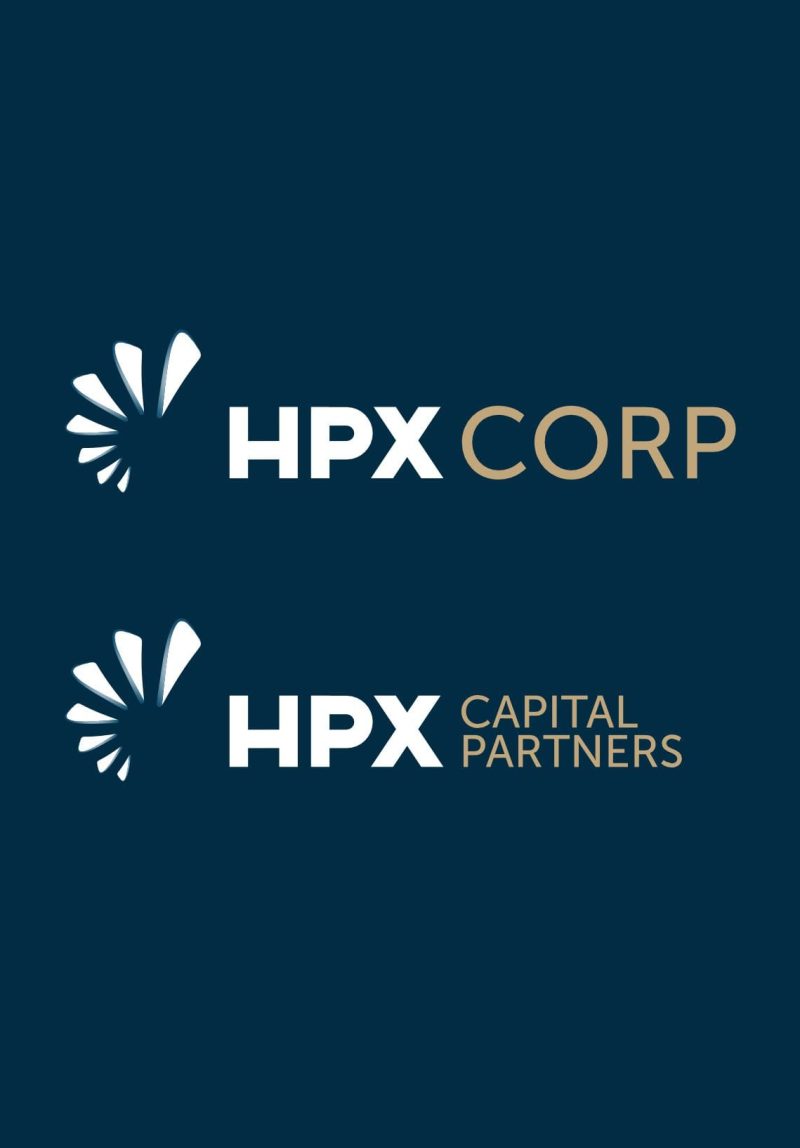 Image of HPX Corp and Capital Partners logos on Blue Background
