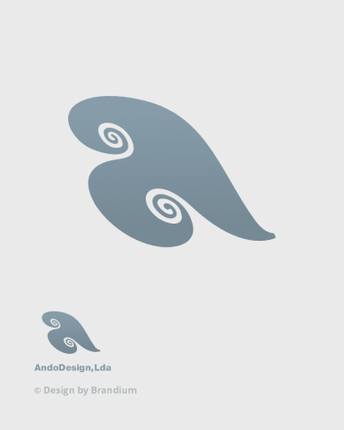 Logo da marca "Ando Design" (1992)