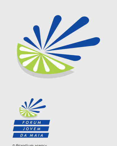 Projeto de design de marca desenvolvido pela Brandium (Licinio Anjos) para o Forum Jovem da Maia. Maia, Portugal.