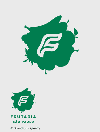 Design da marca Frutaria São Paulo criado pela Brandium