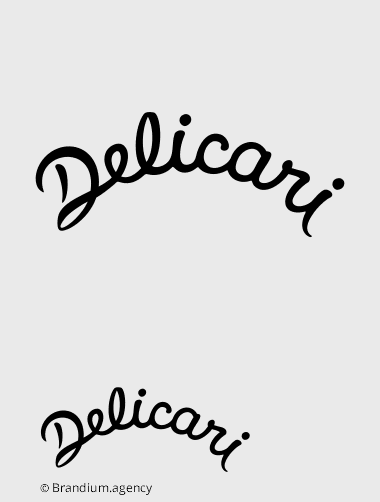 Naming e Design da Marca Delicari criado pela Brandium