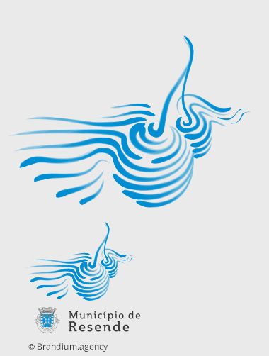 Design da Marca do Município de Resende criado pela Brandium