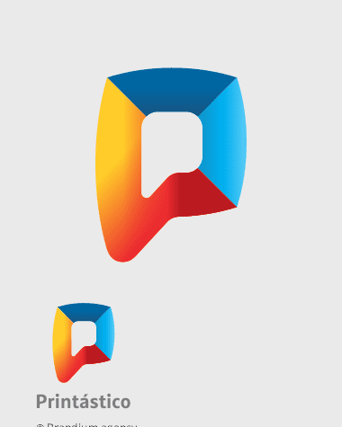 Design da Marca Printástico criado pela Brandium
