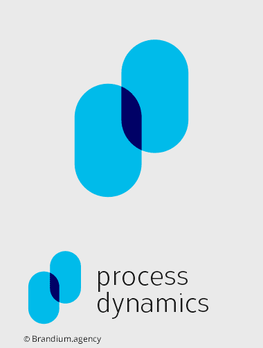 Design da Marca Process Dynamics criado pela Brandium