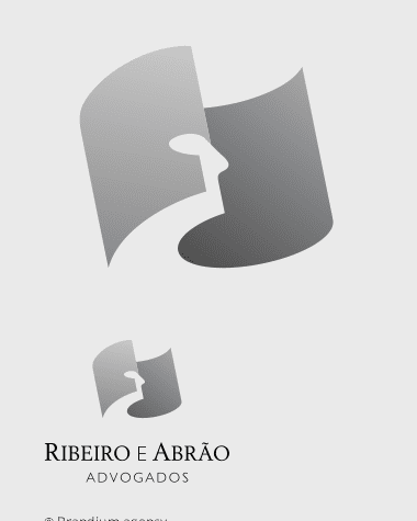 Design de marca para escritório de advocacia inspirada pelo conceito de defesa/ proteção.