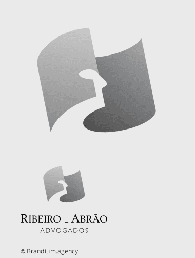 Design de marca para escritório de advocacia inspirada pelo conceito de defesa/ proteção.