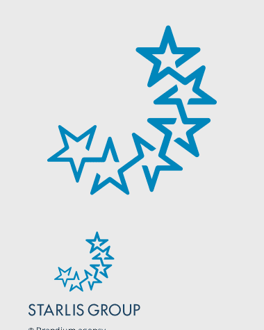 Naming e Design da marca Starlis criado pela Brandium