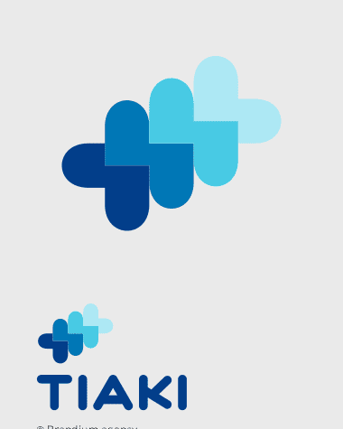Design da marca Tiaki criado pela Brandium