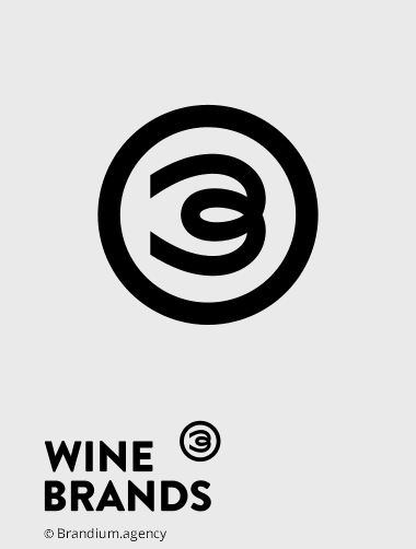 Redesign da marca Wine Brands (2018) criado pela Brandium