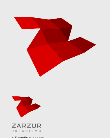 Design da marca Zarzur Urbanismo criado pela Brandium