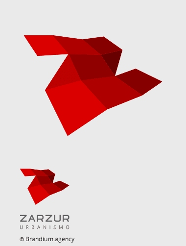 Design da marca Zarzur Urbanismo criado pela Brandium
