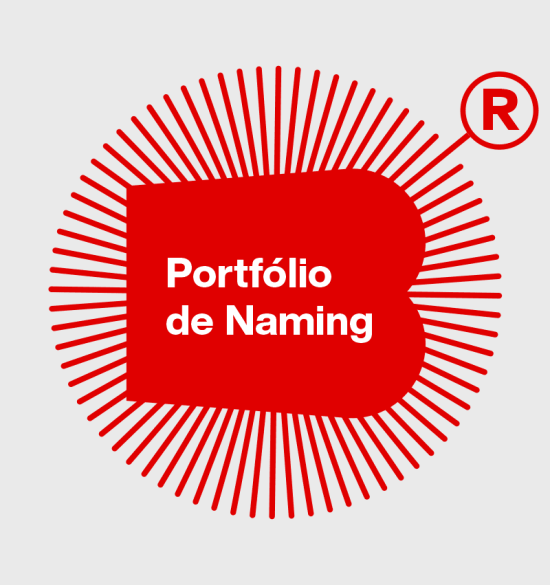 Imagem link para o portfólio de naming da Brandium