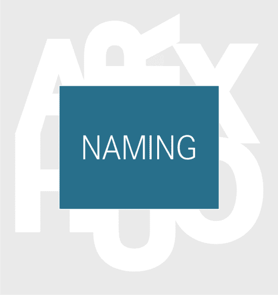 Link para o portfólio de naming da Brandium