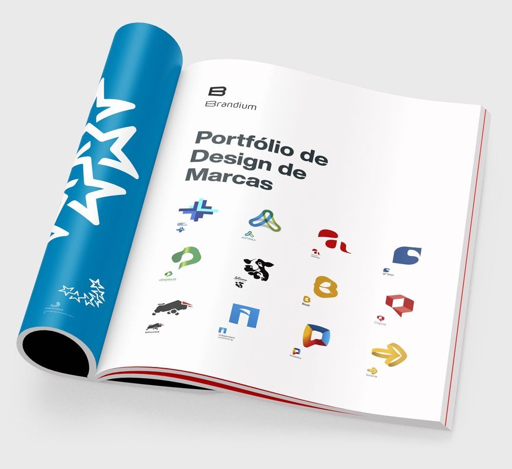 Portfólio de design de marcas da Brandium